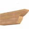 Ekena Millwork Crestline Smooth Rafter Tail, Western Red Cedar, 5 1/2"W x 12"H x 32"L RFT06X12X32CRE00SWR - alternate 1